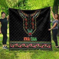 African-American Kwanzaa Quilt Dashiki Mix Paisley Pattern - Wonder Print Shop