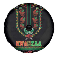 African-American Kwanzaa Spare Tire Cover Dashiki Mix Paisley Pattern - Wonder Print Shop