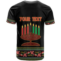 Personalized African-American Kwanzaa T Shirt Dashiki Mix Paisley Pattern - Wonder Print Shop