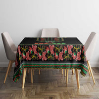African-American Kwanzaa Tablecloth Dashiki Mix Paisley Pattern - Wonder Print Shop