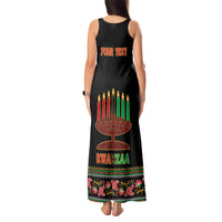 Personalized African-American Kwanzaa Tank Maxi Dress Dashiki Mix Paisley Pattern - Wonder Print Shop