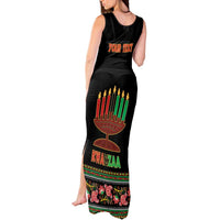 Personalized African-American Kwanzaa Tank Maxi Dress Dashiki Mix Paisley Pattern - Wonder Print Shop