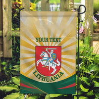 Personalised Lithuania Independence Day Garden Flag Coat Of Arms Proud - Wonder Print Shop