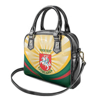 Personalised Lithuania Independence Day Shoulder Handbag Coat Of Arms Proud