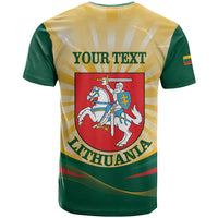 Personalised Lithuania Independence Day T Shirt Coat Of Arms Proud - Wonder Print Shop
