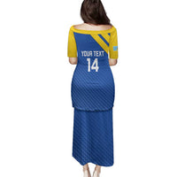 Custom Saint Lucia Football Family Matching Puletasi and Hawaiian Shirt 2025 Go Champions - Wonder Print Shop