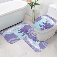 Scotland Football Custom Bathroom Set 2026 Come On Scottish Dragon Thistle Cyan - Wonder Print Shop