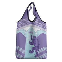 Scotland Football Custom Grocery Bag 2026 Come On Scottish Dragon Thistle Cyan - Wonder Print Shop