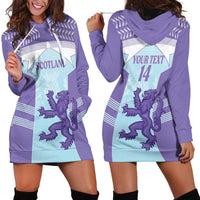 Scotland Football Custom Hoodie Dress 2026 Come On Scottish Dragon Thistle Cyan - Wonder Print Shop