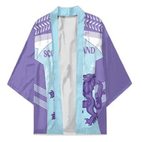 Scotland Football Custom Kimono 2026 Come On Scottish Dragon Thistle Cyan - Wonder Print Shop