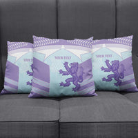 Scotland Football Custom Pillow Cover 2026 Come On Scottish Dragon Thistle Cyan - Wonder Print Shop