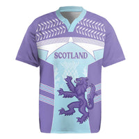 Scotland Football Custom Rugby Jersey 2026 Come On Scottish Dragon Thistle Cyan - Wonder Print Shop