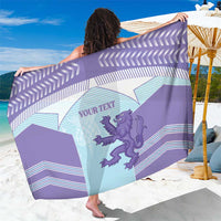 Scotland Football Custom Sarong 2026 Come On Scottish Dragon Thistle Cyan - Wonder Print Shop
