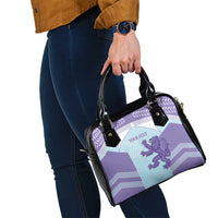 Scotland Football Custom Shoulder Handbag 2026 Come On Scottish Dragon Thistle Cyan - Wonder Print Shop