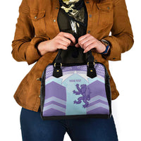 Scotland Football Custom Shoulder Handbag 2026 Come On Scottish Dragon Thistle Cyan - Wonder Print Shop