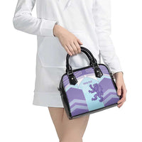 Scotland Football Custom Shoulder Handbag 2026 Come On Scottish Dragon Thistle Cyan - Wonder Print Shop