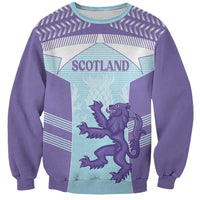 Scotland Football Custom Sweatshirt 2026 Come On Scottish Dragon Thistle Cyan - Wonder Print Shop