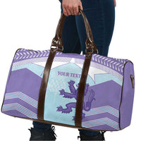 Scotland Football Custom Travel Bag 2026 Come On Scottish Dragon Thistle Cyan - Wonder Print Shop