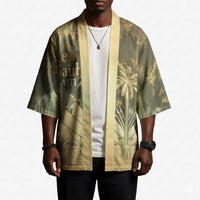 Personalized Afro Haiti Le Saut Kimono Ayiti Waterfall Vintage Grunge Style - Wonder Print Shop