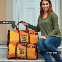 Netherlands Darts Travel Bag Born To Play Darts Grunge Style - Wonder Print Shop