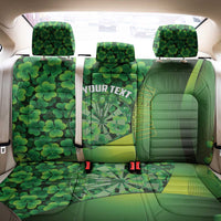 Personalised Ireland Darts Back Car Seat Cover Dartboard Irish Shamrock Pattern - Wonder Print Shop