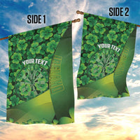 Personalised Ireland Darts Garden Flag Dartboard Irish Shamrock Pattern - Wonder Print Shop