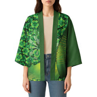 Personalised Ireland Darts Kimono Dartboard Irish Shamrock Pattern - Wonder Print Shop