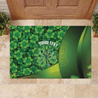 Personalised Ireland Darts Rubber Doormat Dartboard Irish Shamrock Pattern - Wonder Print Shop