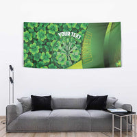 Personalised Ireland Darts Tapestry Dartboard Irish Shamrock Pattern - Wonder Print Shop
