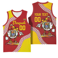 Venezuela 2026 Baseball Custom Basketball Jersey Go Champions Drip Style