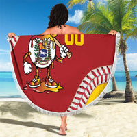 Venezuela 2026 Baseball Custom Beach Blanket Go Champions Drip Style