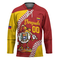 Venezuela 2026 Baseball Custom Hockey Jersey Go Champions Drip Style
