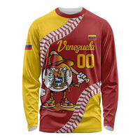 Venezuela 2026 Baseball Custom Long Sleeve Shirt Go Champions Drip Style