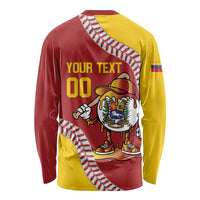 Venezuela 2026 Baseball Custom Long Sleeve Shirt Go Champions Drip Style