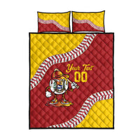 Venezuela 2026 Baseball Custom Quilt Bed Set Go Champions Drip Style