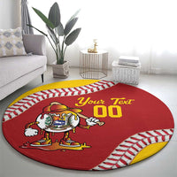 Venezuela 2026 Baseball Custom Round Carpet Go Champions Drip Style