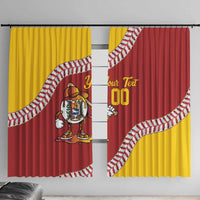 Venezuela 2026 Baseball Custom Window Curtain Go Champions Drip Style