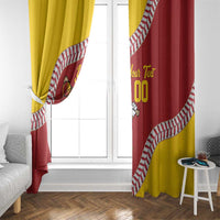 Venezuela 2026 Baseball Custom Window Curtain Go Champions Drip Style