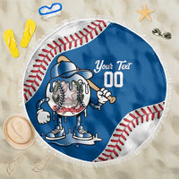 Italy 2026 Baseball Custom Beach Blanket Go Champions Drip Style