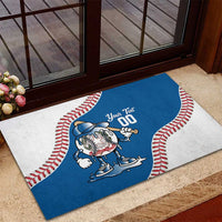 Italy 2026 Baseball Custom Rubber Doormat Go Champions Drip Style