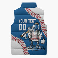 Italy 2026 Baseball Custom Sleeveless Puffer Jacket Go Champions Drip Style