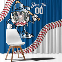 Italy 2026 Baseball Custom Window Curtain Go Champions Drip Style