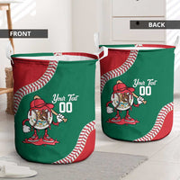 Mexico 2026 Baseball Custom Laundry Basket Go Champions Drip Style