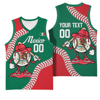 Mexico 2026 Baseball Custom Basketball Jersey Go Champions Drip Style