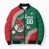Mexico 2026 Baseball Custom Bomber Puffer Jacket Go Champions Drip Style