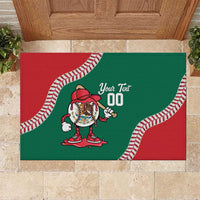 Mexico 2026 Baseball Custom Rubber Doormat Go Champions Drip Style