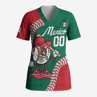 Mexico 2026 Baseball Custom Scrub Top Go Champions Drip Style