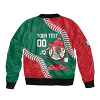 Mexico 2026 Baseball Custom Sleeve Zip Bomber Jacket Go Champions Drip Style