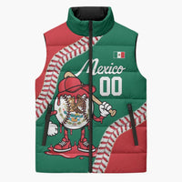 Mexico 2026 Baseball Custom Sleeveless Puffer Jacket Go Champions Drip Style
