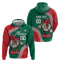 Mexico 2026 Baseball Custom Zip Hoodie Go Champions Drip Style